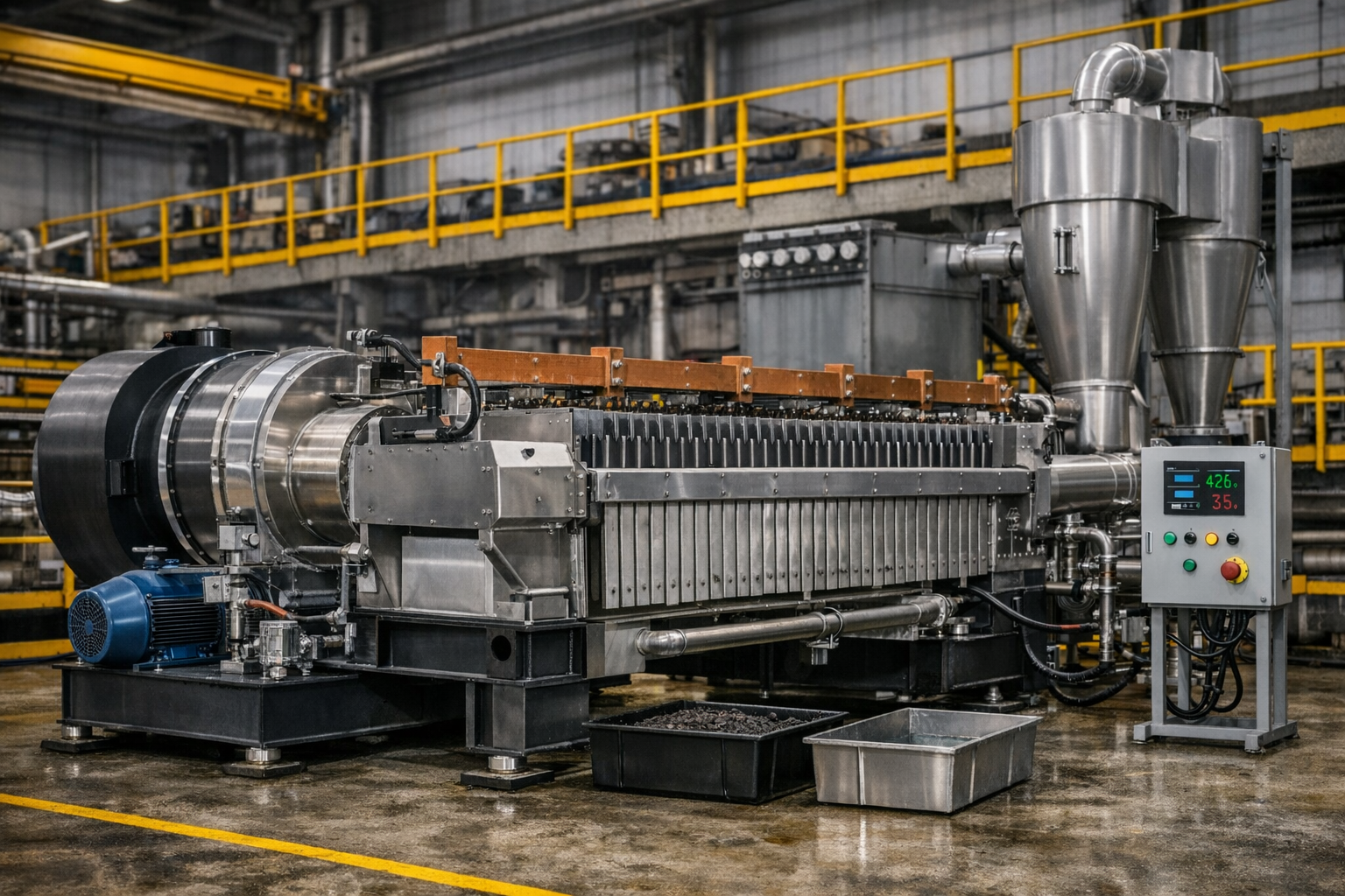 Indirectly Fired Rotary Dryer Kiln